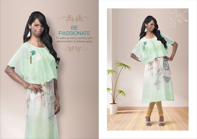 „Viva N Diva“ nuotr./Laxmi Saa reklaminėje kampanijoje „Face of Courage“