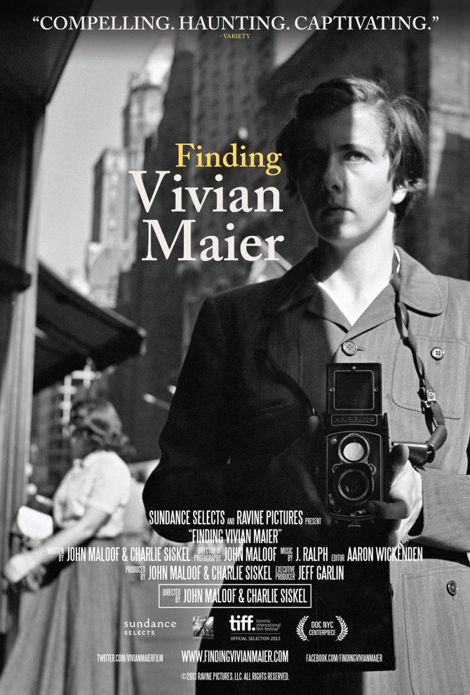 Vida Press nuotr./Filmo „Finding Vivian Maier“ plakatas