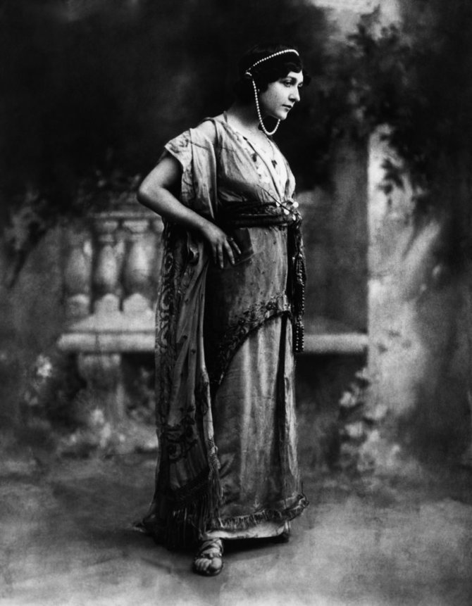 Vida Press nuotr./Lina Cavalieri (1909-1910 m.)