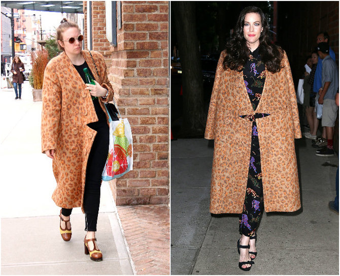 Vida Press nuotr./Lena Dunham, Liv Tyler 