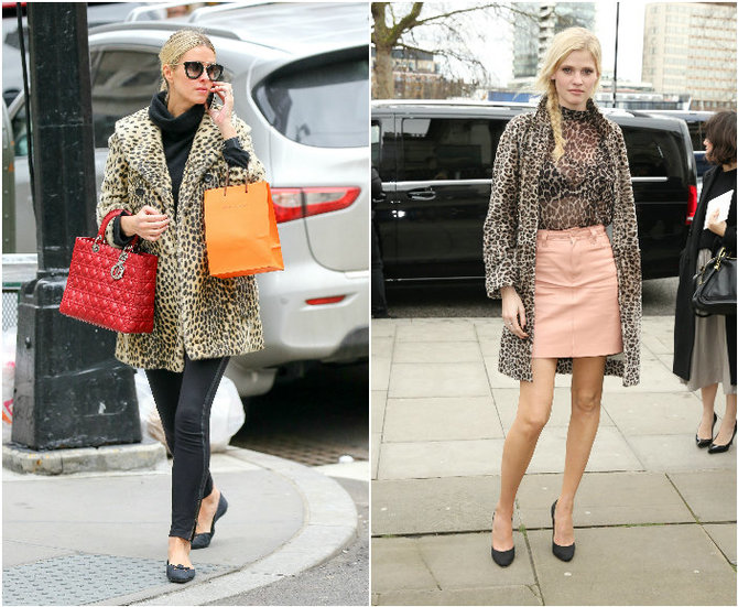 Vida Press nuotr./Nicky Hilton ir  Lara Stone