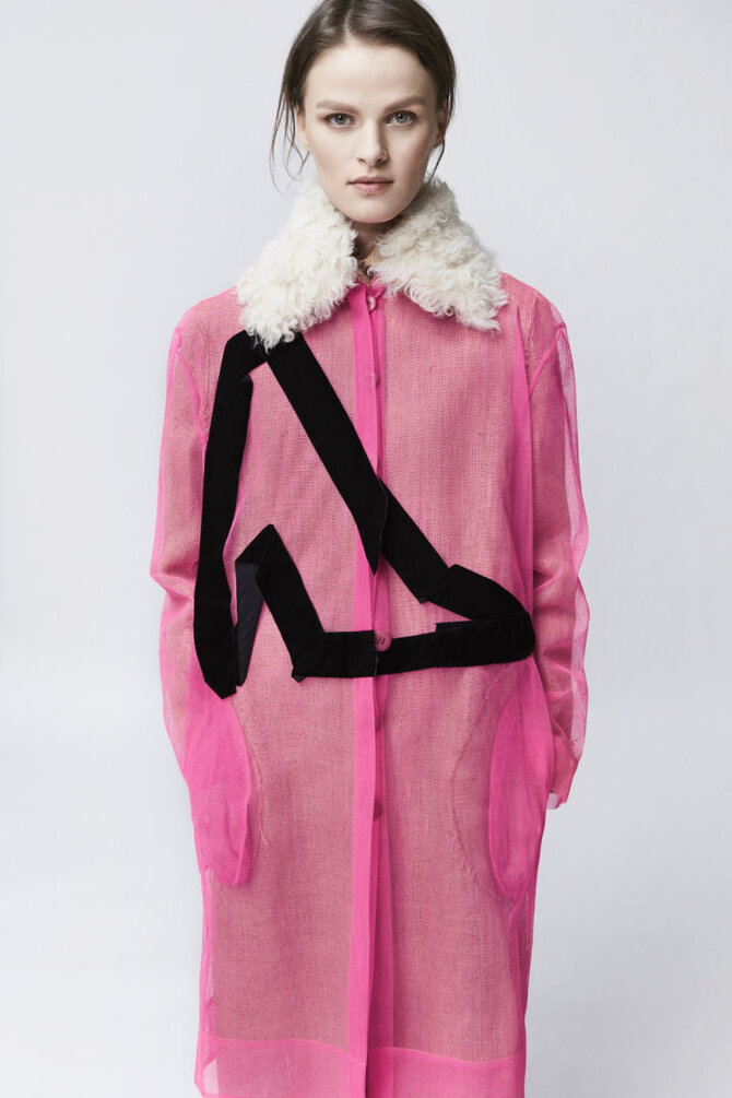 Asmeninio albumo nuotr./Modelis iš Agnės Kuzmickaitės 2016 m. rudens-žiemos kolekcijos