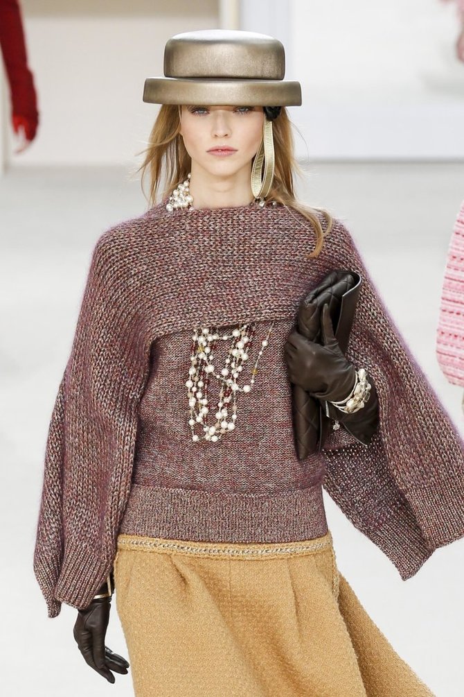 Vida Press nuotr./„Chanel“ 2016 m. rudens-žiemos kolekcijos modelis
