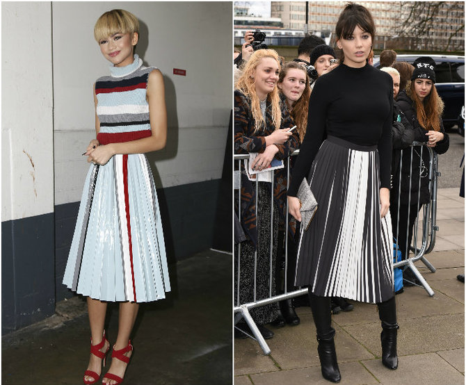 Vida Press nuotr./Zendaya ir Daisy Lowe 