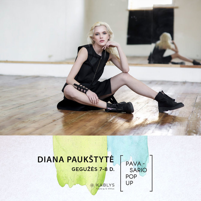 Organizatorių nuotr./„Pavasario Pop Up“ dalyvis: Diana Paukštytė