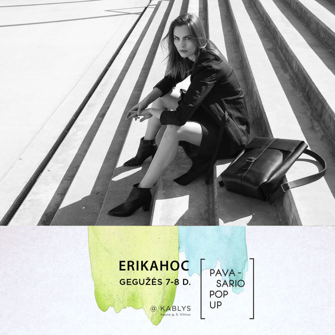 Organizatorių nuotr./„Pavasario Pop Up: erikahoc