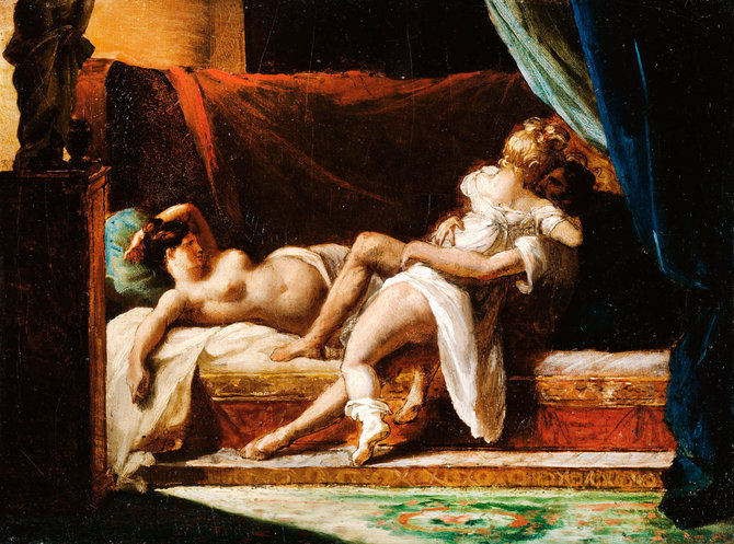 Vida Press nuotr./Théodore’o Géricault paveikslas „Trys meilužiai“