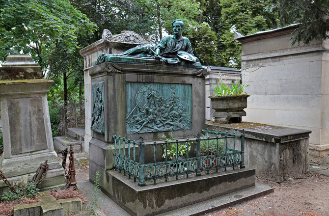Vida Press nuotr./Théodore’o Géricault kapas Paryžiuje