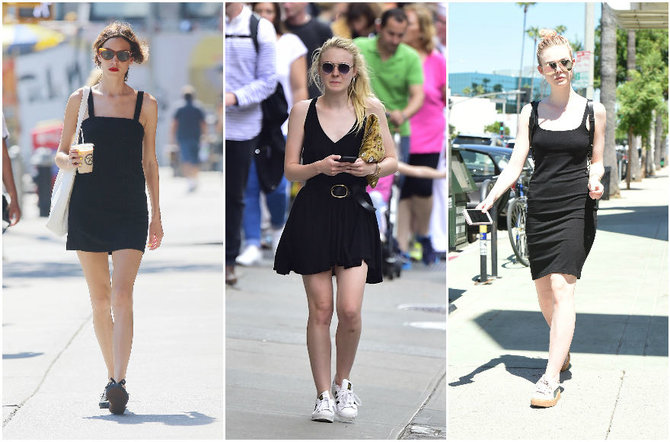 Vida Press nuotr./Alexa Chung, Dakota Fanning, Elle Fanning