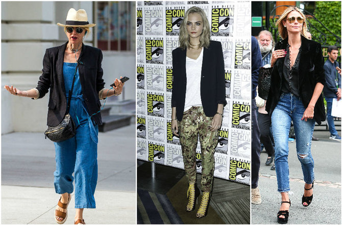 Vida Press nuotr./Nuo Naomi Watts, Cara Delevingne, Heidi Klum