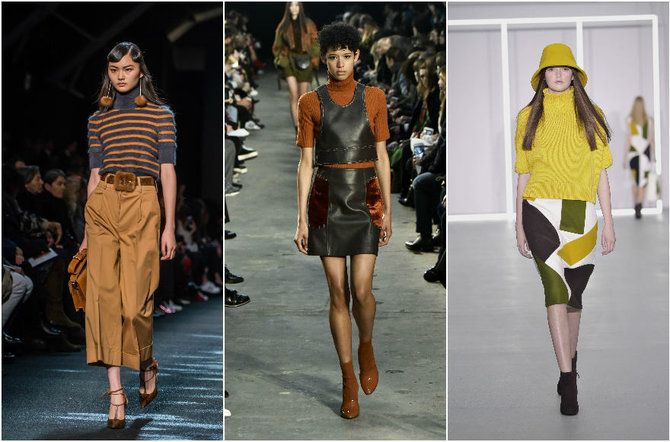 Vida Press nuotr./BLUMARINE, 3. 1 PHILLIP LIM, JASPER CONRAN kolekcijų modeliai