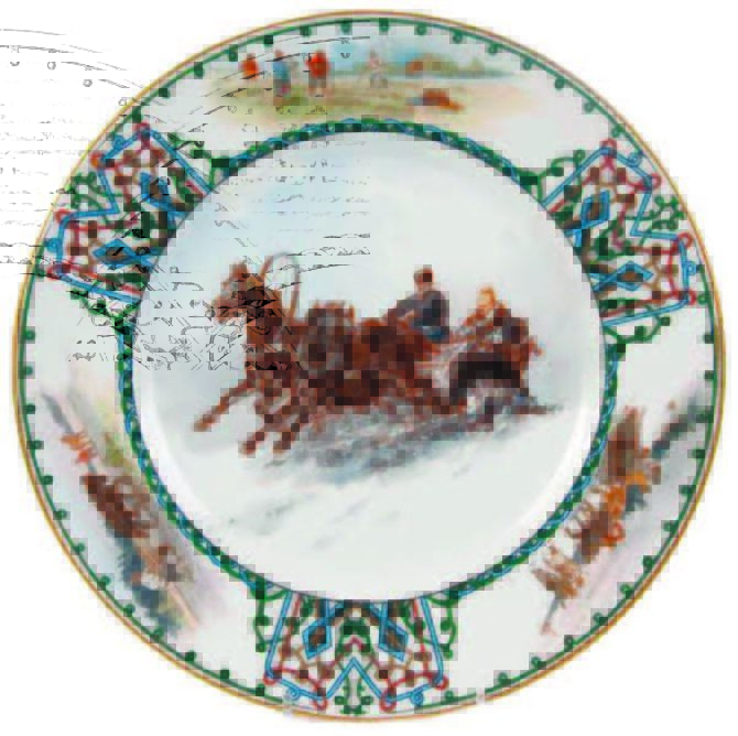 Skonis.lt archyvo nuotr. /Brolių Kornilovų porceliano pavyzdys