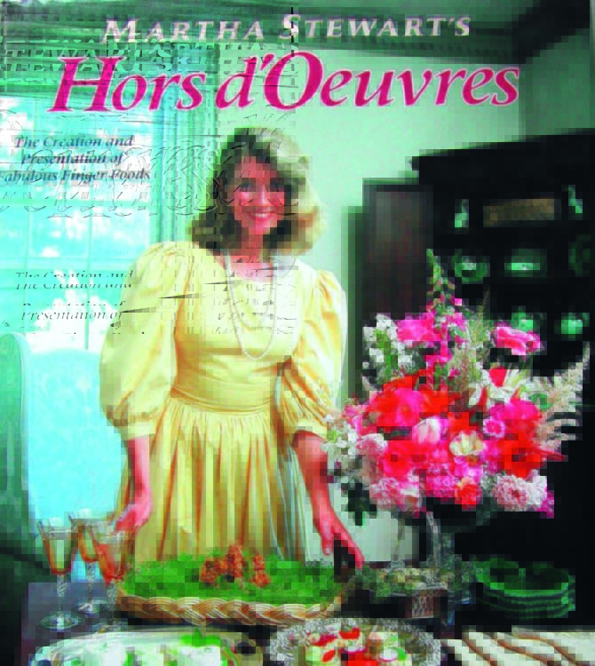Žurnalo „Geras skonis“ archyvo nuotr. /„Martos Stiuart užkandžių vadovas“ („Martha Stewart’s Hors D’Oeuvres Handbook“)