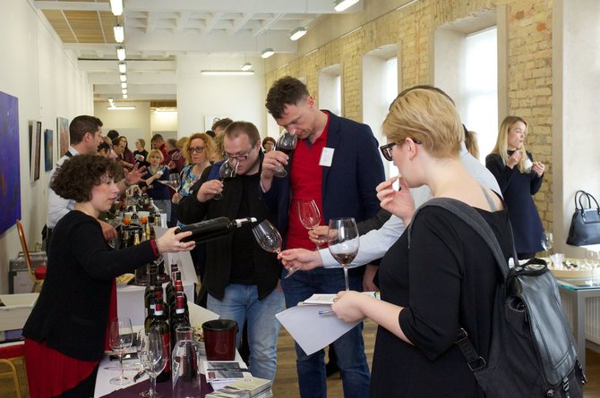 Organizatorių nuotr./„Vino Nobile di Montepulciano D.O.C.G. 2013“ degustacija