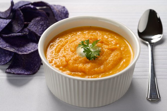Vida Press photo/Grinded carrot soup