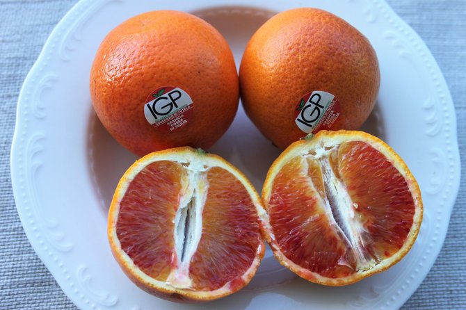 Jurgos Jurkevičienės nuotr. /Tarocco violetiniai apelsinai