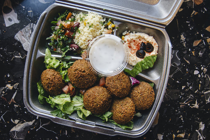 Strelkabelka Photo/Falafels with toppings