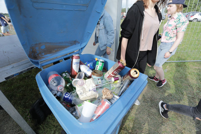 Eriko Ovčarenko / 15min nuotr./Festivalio dalyvių patikros punktas