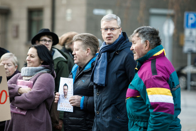 Eriko Ovčarenko / 15min nuotr./Protesto akimirkos