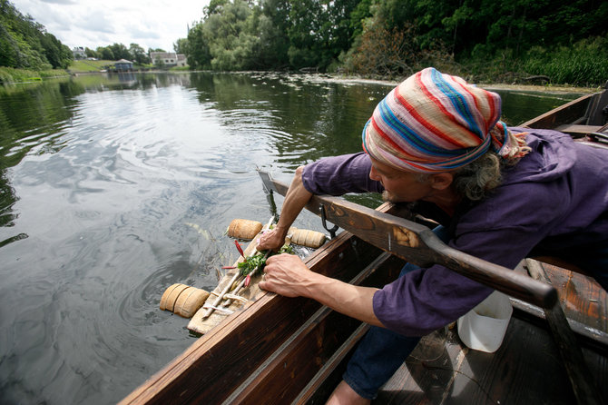 Eriko Ovčarenko / 15min nuotr./Tipių statytojo namuose