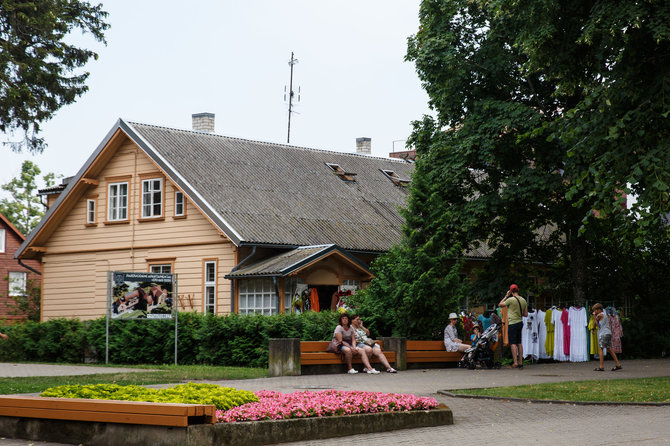 Eriko Ovčarenko / 15min nuotr./Buvusi "Baltojo angelo" vila – vienas seniausių medinių Palangos pastatų