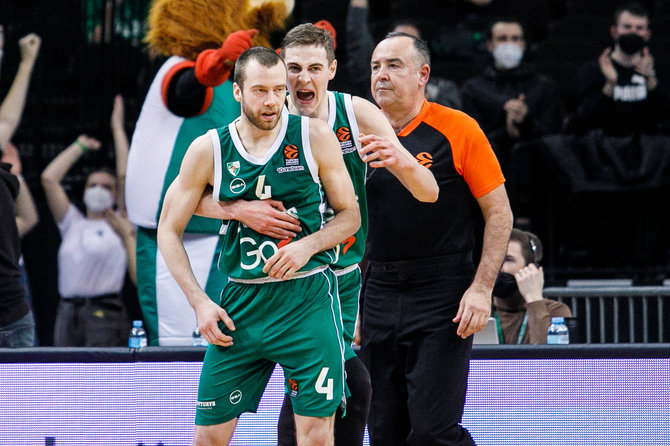 Erikas Ovčarenko/BNS/Kauno „Žalgiris“ – Milano „Olimpia“ 