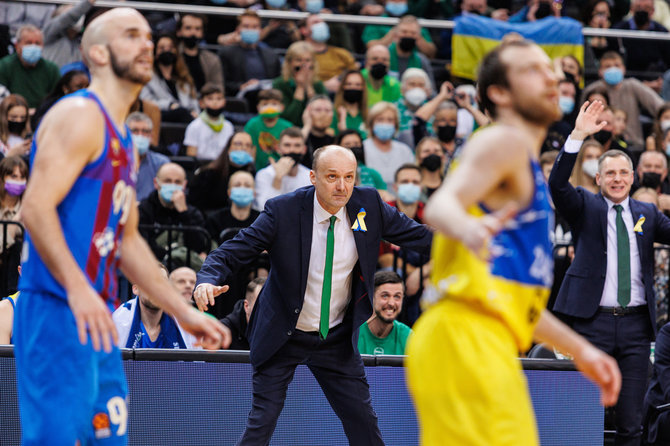 Erikas Ovčarenko/BNS/Kauno „Žalgiris“ – Barselonos „Barcelona“ 