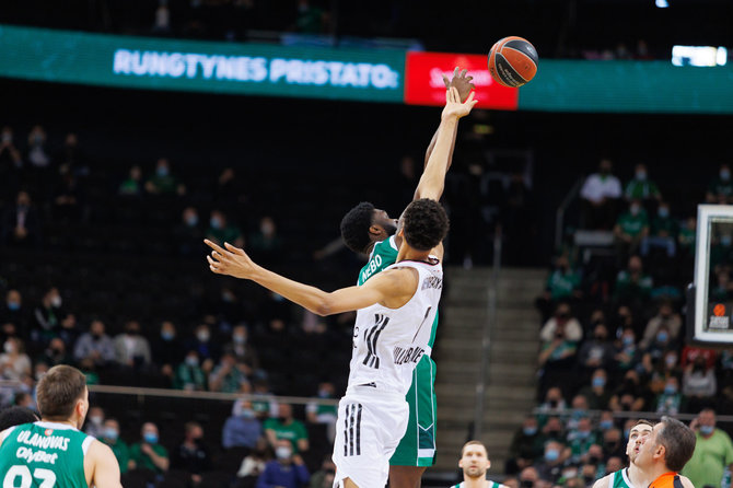 Eriko Ovčarenko / BNS nuotr./Kauno „Žalgiris“ – Vilerbano ASVEL