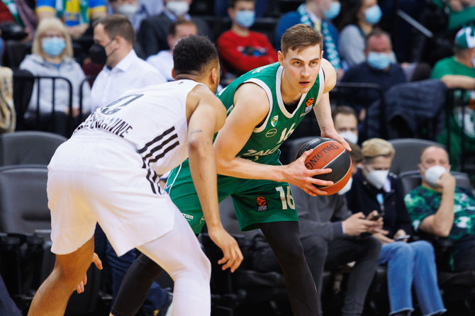 Eriko Ovčarenko / BNS nuotr./Kauno „Žalgiris“ – Vilerbano ASVEL