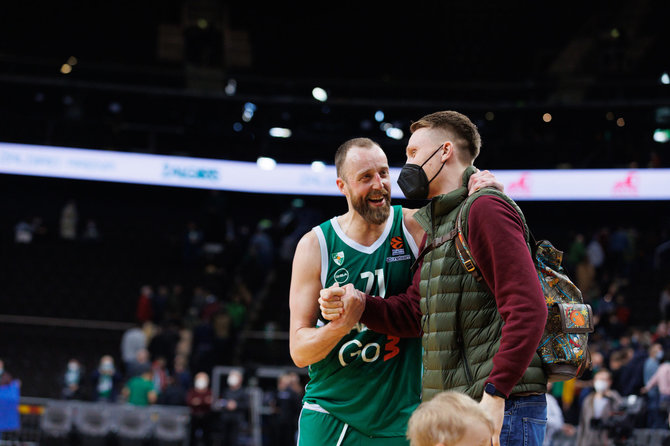 Eriko Ovčarenko / BNS nuotr./Kauno „Žalgiris“ – Vilerbano ASVEL