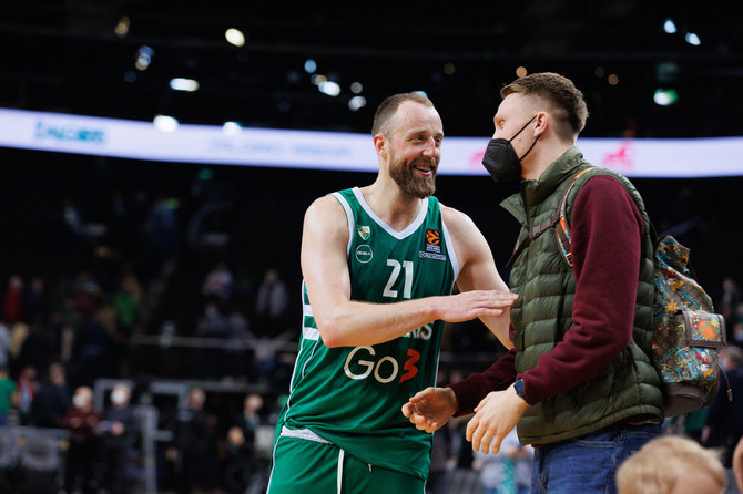 Eriko Ovčarenko / BNS nuotr./Kauno „Žalgiris“ – Vilerbano ASVEL