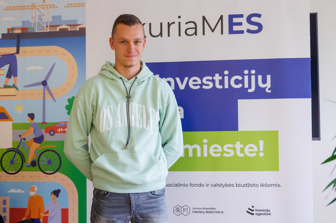 Eriko Ovčarenko / BNS nuotr./Protmūšio Marijampolėje laimėtojas Nedas