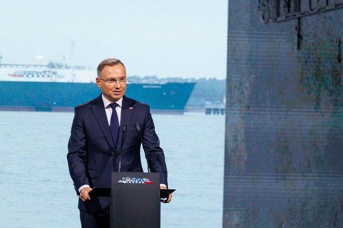 Eriko Ovčarenko / BNS nuotr./Andrzejus Duda