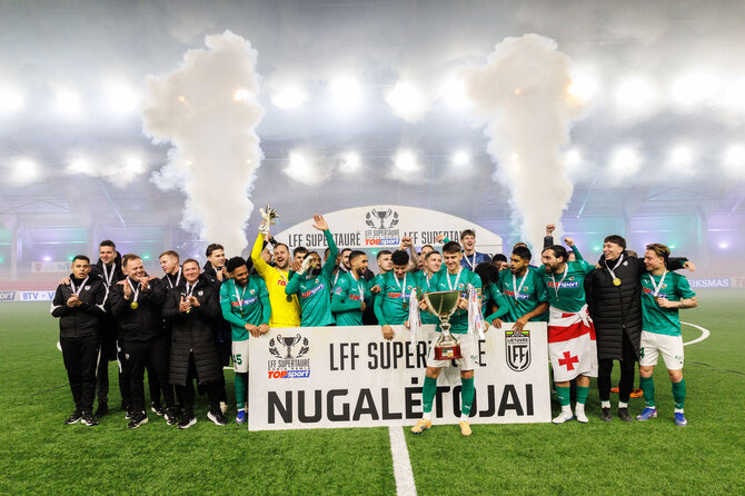 Eriko Ovčarenko / BNS nuotr./LFF Supertaurė: „Kauno Žalgiris“ – „Panevėžys“