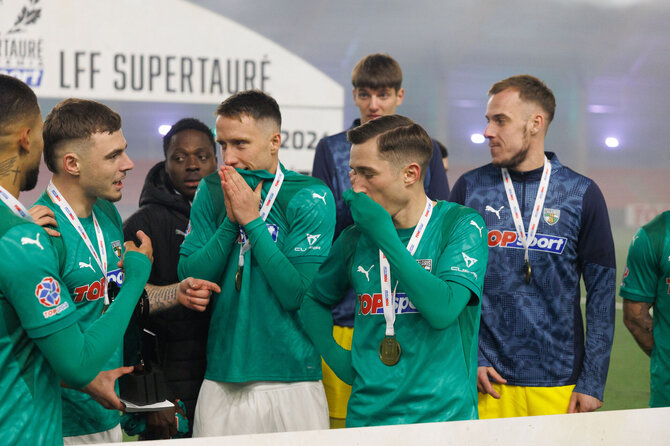 Eriko Ovčarenko / BNS nuotr./LFF Supertaurė: „Kauno Žalgiris“ – „Panevėžys“