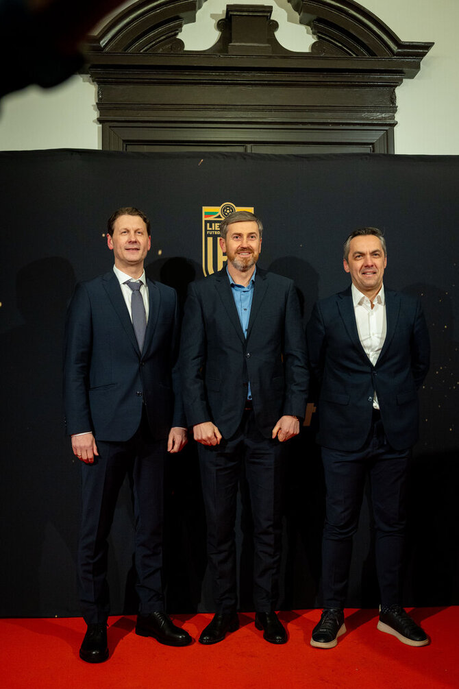 Eriko Ovčarenko / BNS nuotr./Tomas Ražanauskas, Andrius Skerla, Mindaugas Čepas