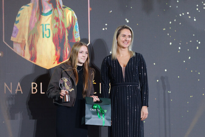 Eriko Ovčarenko / BNS nuotr./Lietuvos futbolo apdovanojimai
