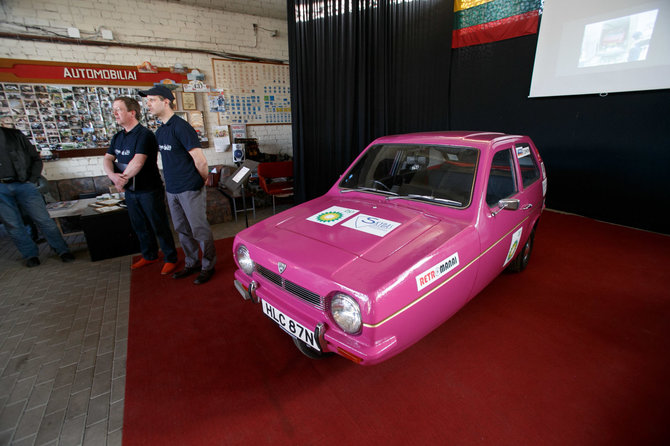 Eriko Ovčarenko / 15min nuotr./„Reliant Robin“