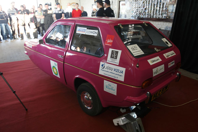 Eriko Ovčarenko / 15min nuotr./„Reliant Robin“