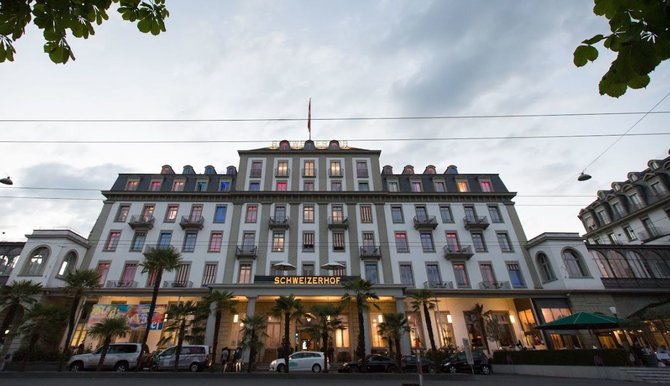 KRS nuotr./Renginys vyko Šveicarijos Liucernos mieste, Schweizerhofo viešbutyje
