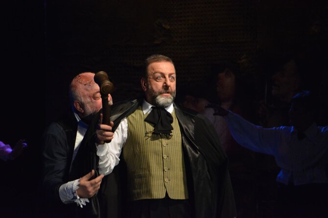 Telavio Važa Pšavela teatro nuotraukos /Sukultas ąsotis