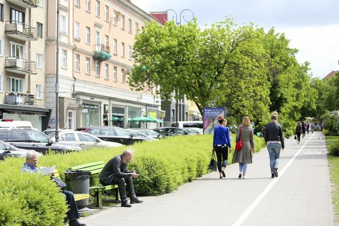 „Susisiekimo paslaugos“ nuotr./Tokie dviračių takai Vilniuje greit liks tik prisiminimas