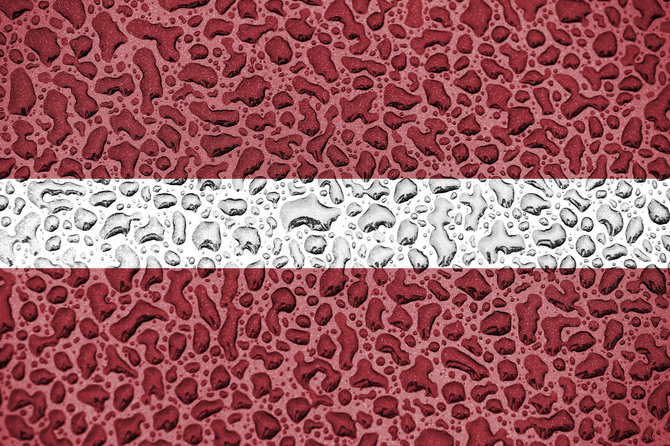 123RF.com nuotr./Latvijos vėliava
