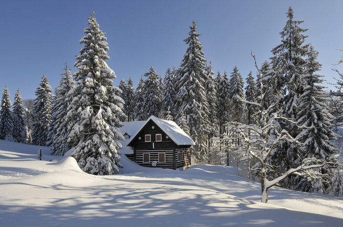 Milan Drahonovsky nuotr./Vaizdai Jizera kalnuose žiemą – tarsi iš pasakos