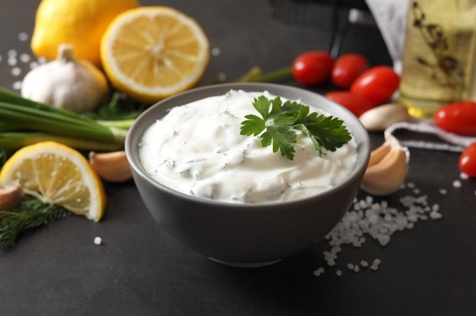 Shutterstock nuotr./Tzatziki padažas