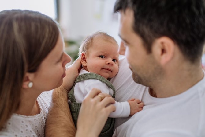 Shutterstock nuotr./Šeima su mažyliu