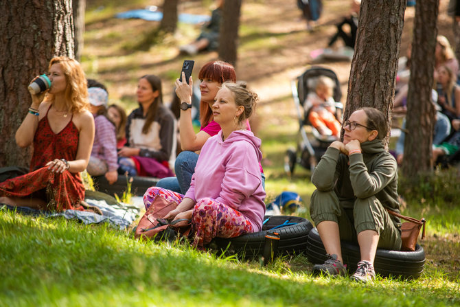 Pranešimo žiniasklaidai autorių nuotr./Festivalio „Masters of Calm“ akimirka