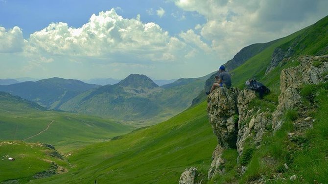 Asmeninė nuotr./Žygis Balkanų viršukalnėmis