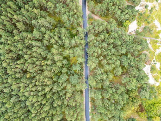 Projekto užsakovų nuotr./Pernai Kuršių nerijoje atidarytas naujasis pėsčiųjų ir dviračių takas