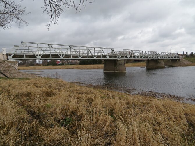 Pranešimo žiniasklaidai autorių nuotr./Saločių S. Dariaus ir S. Girėno tiltas